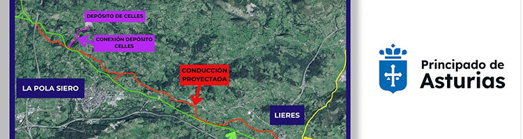 Cadasa invierte más de 38,5M€ en desdoblar la conducción de agua entre Lieres y Espiniella, en Siero
