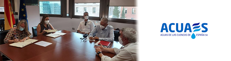 ACUAES y el Consorcio de Aguas del Cabildo de Lanzarote firman un convenio de 27 M€ para saneamiento y depuración