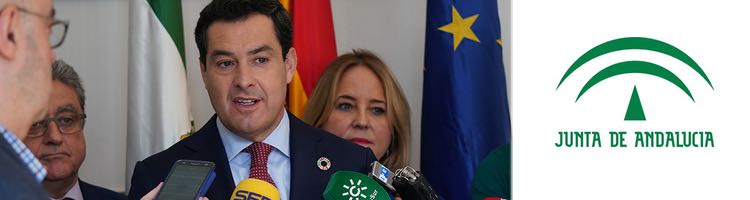 El presidente de la Junta inicia contactos con el BEI para un ambicioso paquete de infraestructuras hídricas en Andalucía