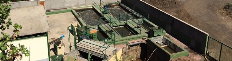 El Ayuntamiento de Hermigua en La Gomera comienza las obras de mejora de la depuradora de aguas residuales
