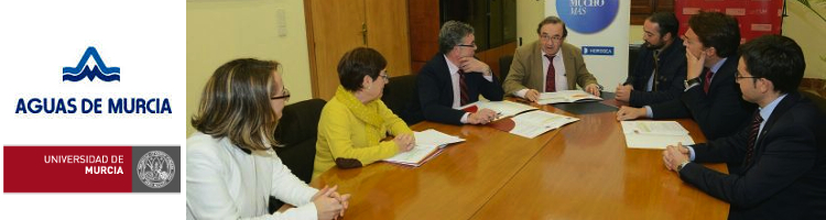 Aguas de Murcia y la UMU crean la Cátedra del Agua