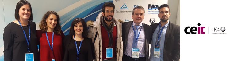Los jóvenes investigadores de Ceit-IK4 muestran en Bilbao sus capacidades en el sector del agua