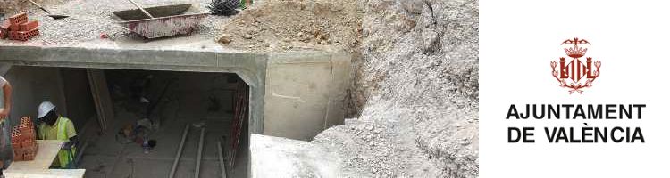 Valencia comienza las obras de limpieza y reparación del tramo I del Colector Norte de la ciudad