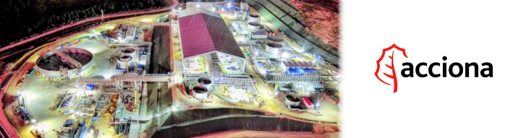 ACCIONA pondr&aacute; en marcha dos plantas de tratamiento de agua en el proyecto minero de Yanacocha, en Per&uacute;
