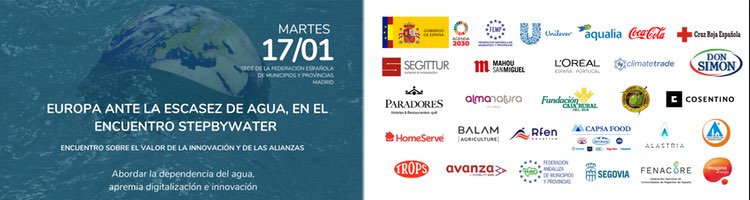 "Europa ante la escasez de agua", a debate en la Conferencia StepbyWater en Madrid