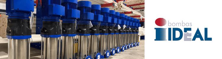Bombas Ideal suministra un pedido de electrobombas verticales multicelulares a su distribuidor Tabosa de Málaga