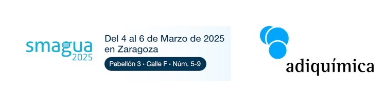 ADIQUIMICA presente en SMAGUA 2025, presentando sus últimas soluciones en tratamiento de aguas