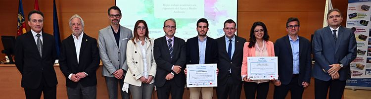 El IIAMA entrega los premios a los mejores Trabajos Académicos en Ingeniería del Agua
