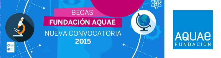 Última semana para presentarse a las Becas de la Fundación AQUAE para el sector del agua