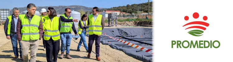 La EDAR de Baterno en Badajoz, alcanza el ecuador de su ejecuci&oacute;n