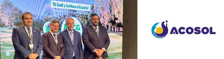 El III Encuentro sobre “El Golf y la Marca España” destaca la labor de ACOSOL y el uso de agua regenerada