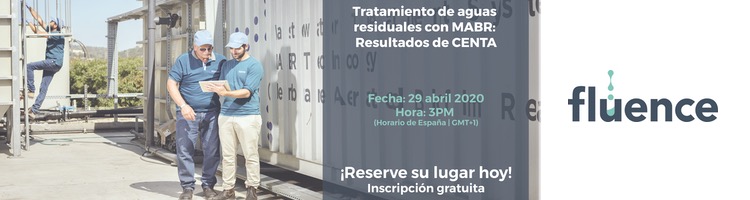 Ya est&aacute; disponible el registro al 6&ordm; Webinar Gratuito "Tratamiento de aguas residuales con MABR: Resultados CENTA" de FLUENCE