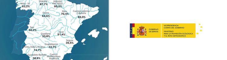 La reserva hídrica española se encuentra al 51 por ciento de su capacidad
