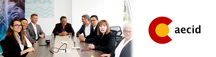 AECID y FCAS inician un programa en Colombia en cooperación con la comisión reguladora de agua potable y saneamiento
