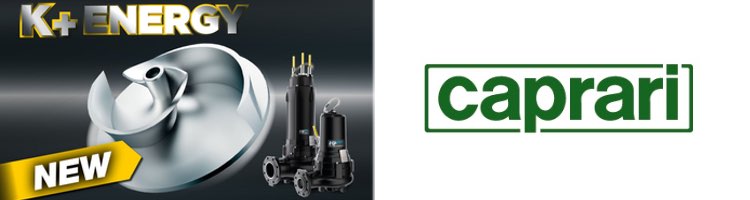 K+ ENERGY con rodete de acero inoxidable AISI 316 de CAPRARI
