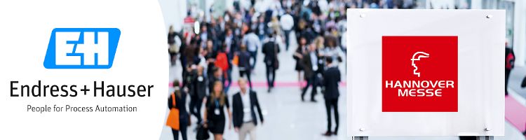 Endress+Hauser presente con sus innovaciones en la Feria de Hannover 2017