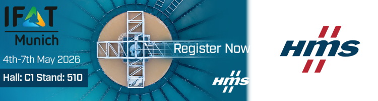 HMS Networks presentar&aacute; innovaciones en conectividad industrial para agua y aguas residuales en IFAT M&uacute;nich 2026