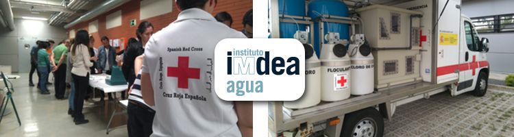 Simulan el proceso de potabilización de agua en situaciones de emergencia