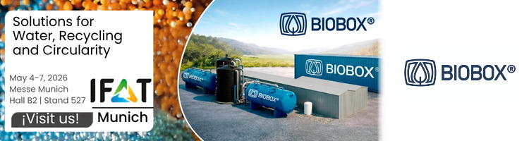 BIOBOX estar&aacute; presente en IFAT Munich 2026 para impulsar su expansi&oacute;n internacional en soluciones avanzadas de tratamiento de agua