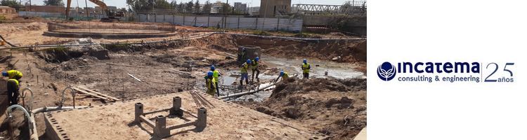 Incatema avanza en las obras de la EDAR de Cambérène en Senegal