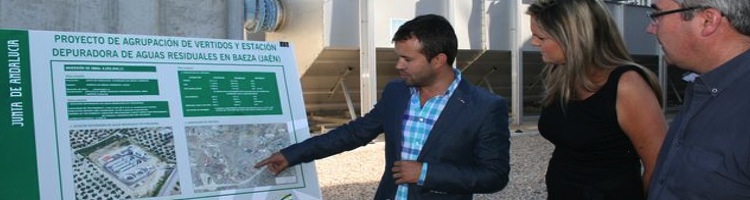 La Junta de Andalucía ultima los trabajos de la depuradora de Baeza en Jaén con el avance en los trabajos de la agrupación de vertidos