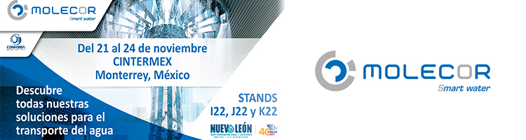 Molecor participa en la XXXV Convención Anual y Expo de ANEAS en Monterrey, Méjico