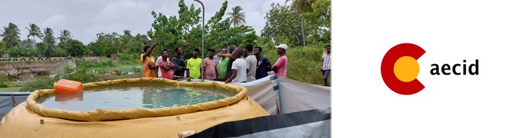 La cooperación española trabaja junto a técnicos locales para asegurar el agua potable en la zona más afectada de Haití