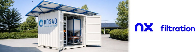 NX Filtration apoya la iniciativa de BOSAQ para el suministro de agua de emergencia en Ucrania