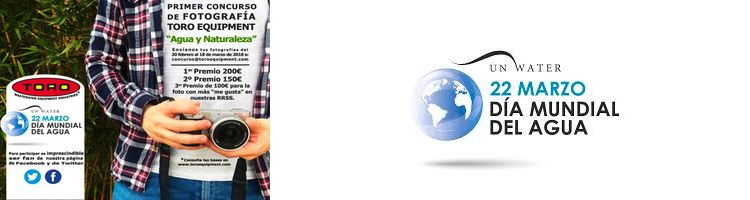 Toro Equipment se suma a la celebración del Día Mundial del Agua 2018 con un concurso de fotografía