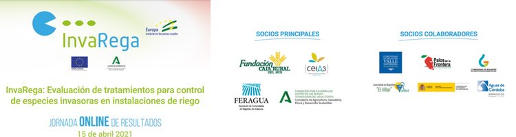 INVAREGA: evaluación de tratamientos para control de especies invasoras en instalaciones de riego
