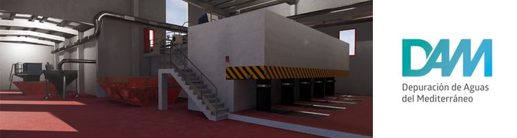 Un nuevo modelo virtual en 3D mejorará la gestión y seguridad de las operaciones de la EDAR