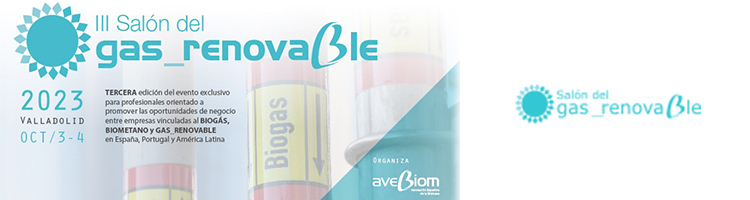 Finaliza el plazo para inscribirse al "III Salón del Gas Renovable" y el 16º "Congreso Internacional de Bioenergía" en Valladolid