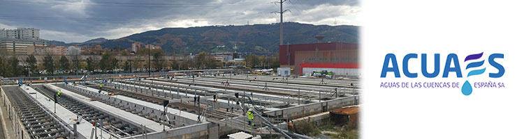 ACUAES avanza en la modernización de la EDAR de Galindo, que mejorará la calidad de las aguas en la ría de Bilbao