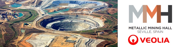Activa participación de Veolia Water Technologies en Metallic Mining Hall en Sevilla