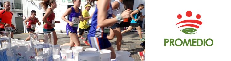 PROMEDIO promueve el consumo de agua del grifo en diversas pruebas deportivas de la provincia de Badajoz