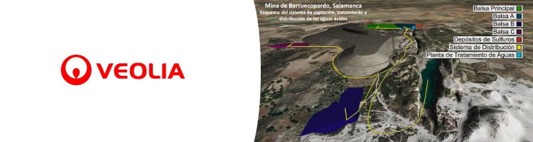 El tratamiento de agua de la mina de Barruecopardo en Salamanca se realizará con la tecnología ACTIFLO™ de Veolia