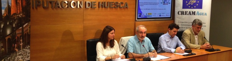Más de 300 expertos en humedales de hasta 4 continentes participaran durante este mes en Huesca en el Congreso Internacional Wetlands 2014