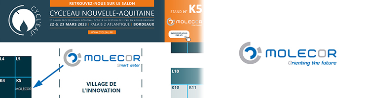 Molecor estará presente en Cycl'Eau Nouvelle-Aquitaine los 22 y 23 de marzo de 2023