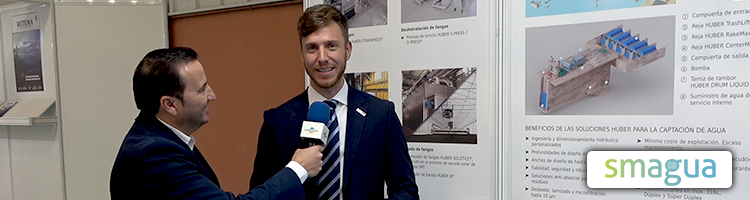 HUBER nos recibe en su stand para mostrarnos las novedades que han presentado en Smagua