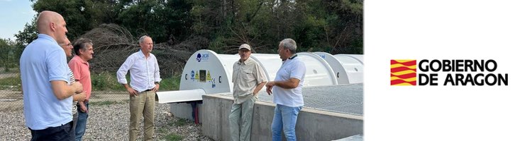 Finalizadas las obras de la nueva EDAR de Labuerda en Huesca que dará servicio a 750 h.e.