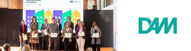 El Grupo DAM premiado por su participación en la formación de alumnos de la Universitat de València