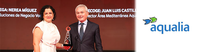 Aqualia, premiada por Vodafone Empresas por su liderazgo en la gestión del agua