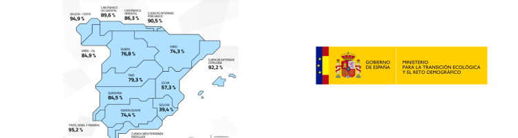 La reserva h&iacute;drica espa&ntilde;ola se encuentra al 77,3 % de su capacidad