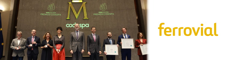 Ferrovial recibe el premio CODESPA por su proyecto de infraestructuras sociales de acceso al agua potable