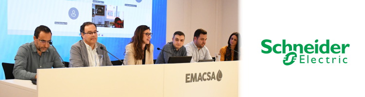 EMACSA impulsa la digitalizaci&oacute;n del ciclo integral  del agua con el apoyo tecnol&oacute;gico de Schneider  Electric y AVEVA