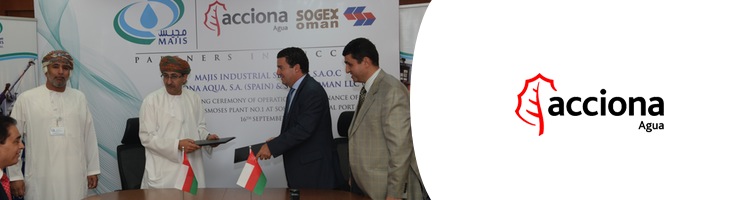 ACCIONA obtiene su primer contrato de agua en Omán y consolida su presencia en Oriente Medio con un contrato de 20 millones de euros