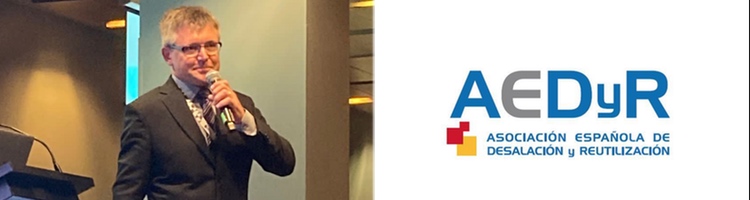 Sandro Hansen, comenta su experiencia en la pasada edición del curso online de “Especialista en desalación y reutilización” de AEDyR