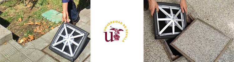 Investigadores españoles patentan una tapa de arqueta para evitar malos olores