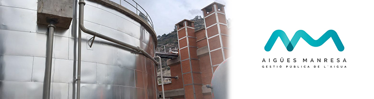 Aigües de Manresa aísla los digestores de sus EDAR para mejorar su aislamiento térmico y aumentar la producción energética