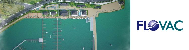 La primera marina con alcantarillado por vacío de Vietnam contará con el sistema FLOVAC